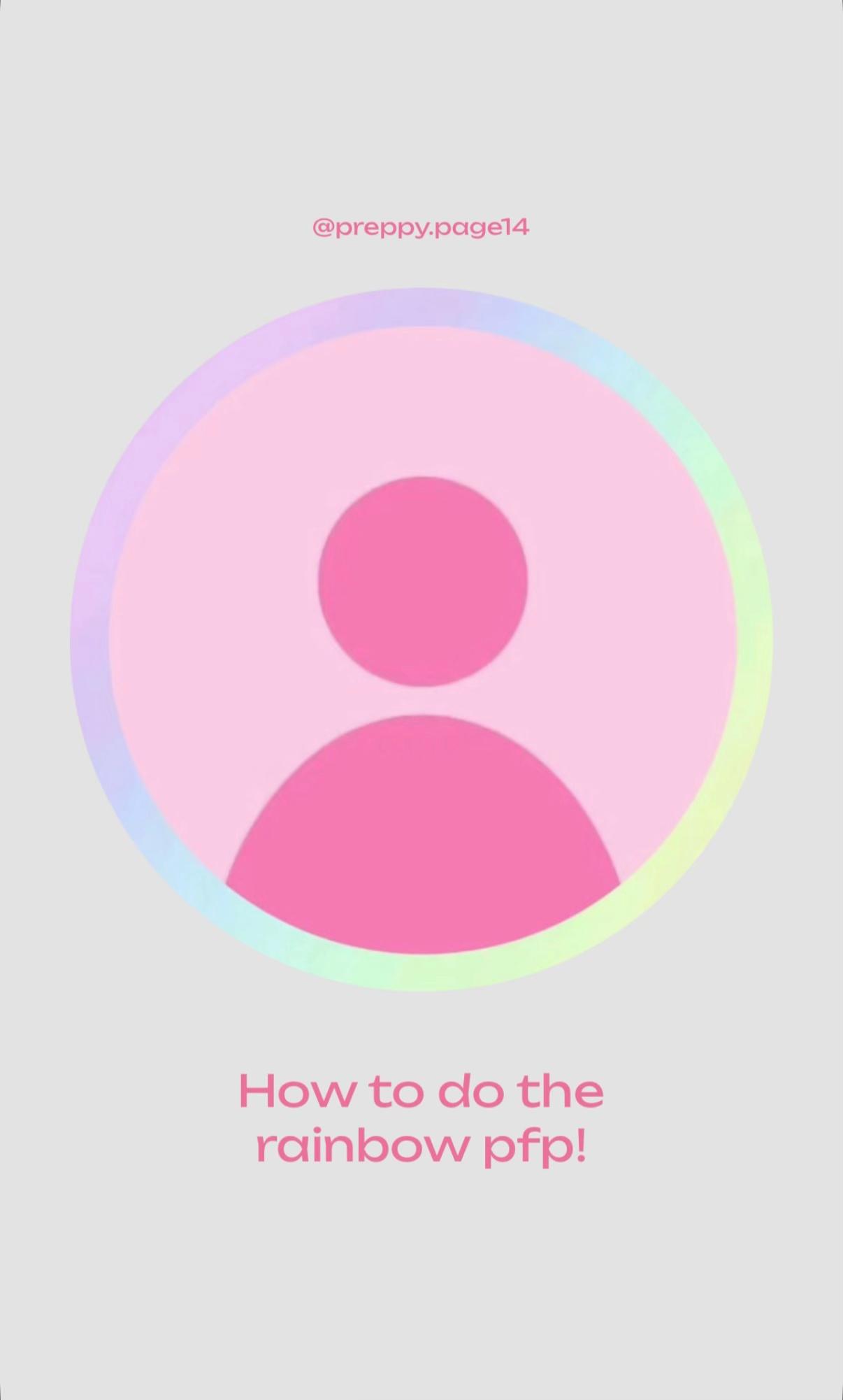 Rainbow PFP Maker preview thumbnail