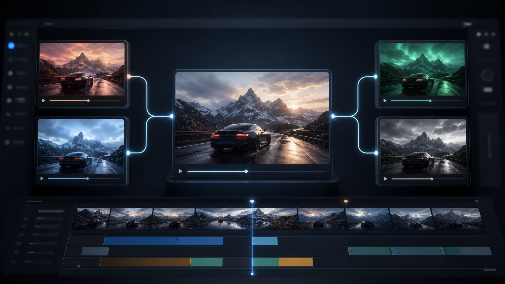 Travel promo reel visual reference