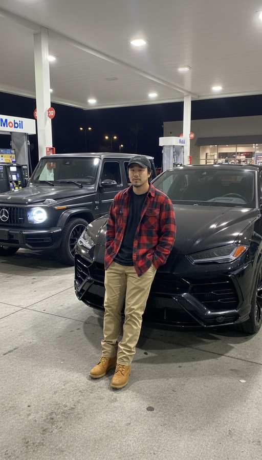 Gas Station Urus — LarpGPT Cars scene template