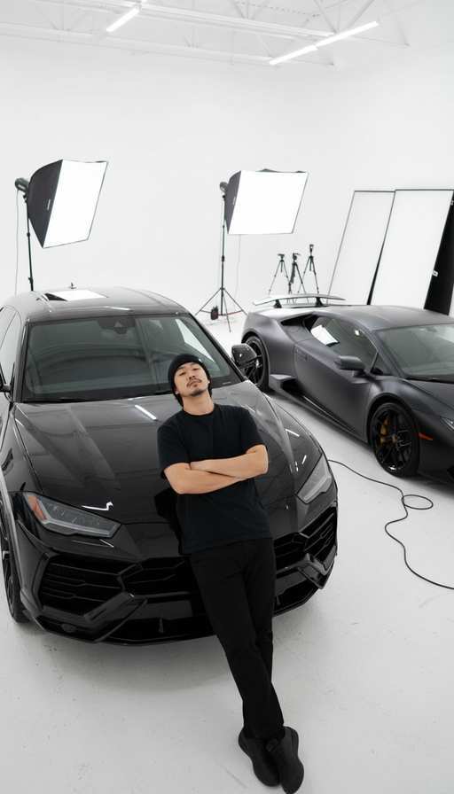 Lambo Studio — LarpGPT Cars scene template