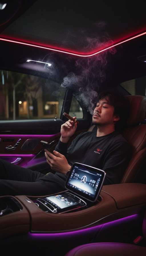 Maybach Cigar — LarpGPT Night scene template